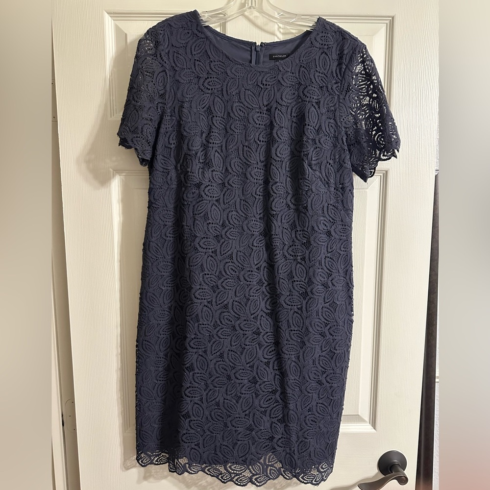Ann Taylor Classic Lace Dress
